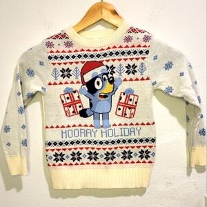 Bluey holiday sweaters 3T